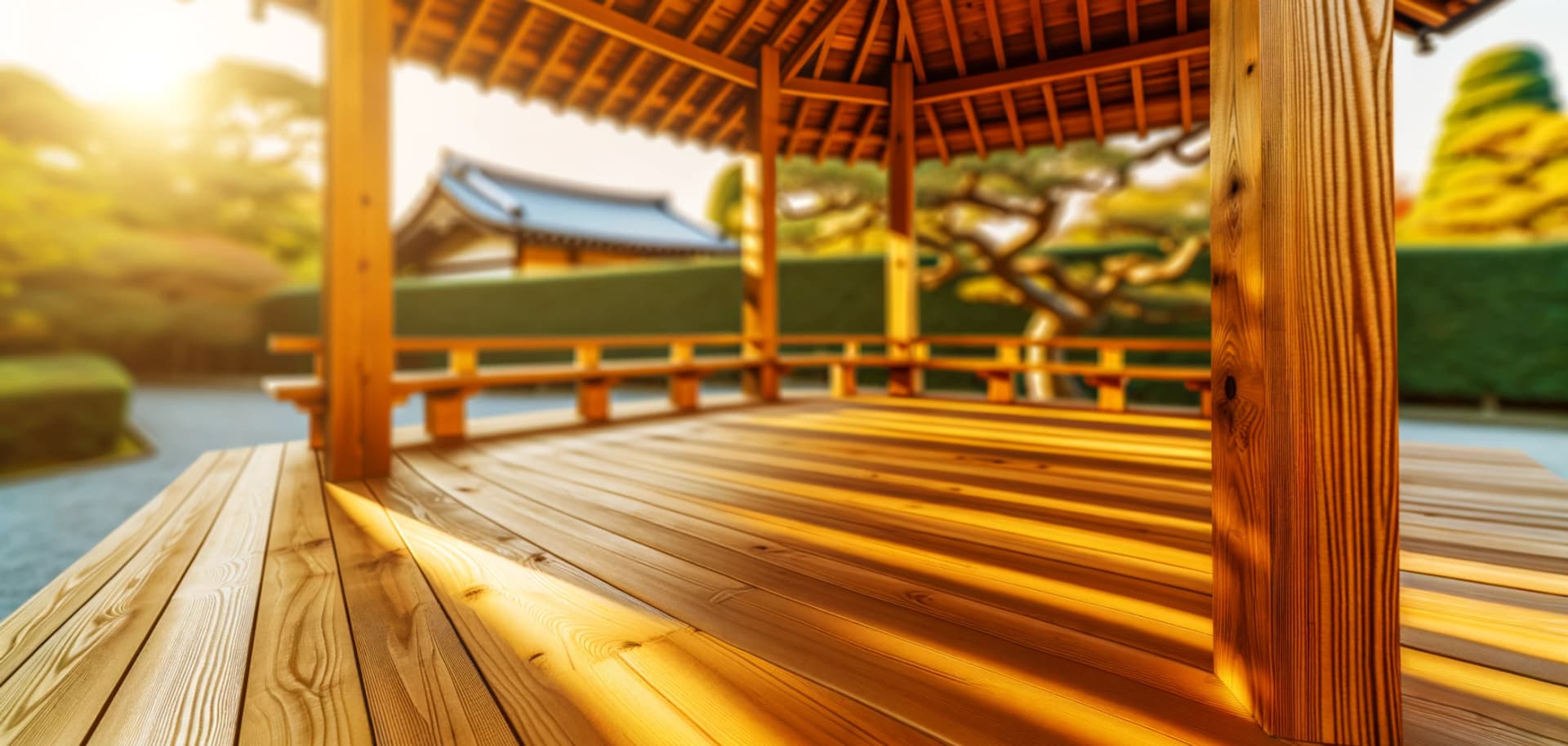 Масло для беседки из дерева: защита и красота