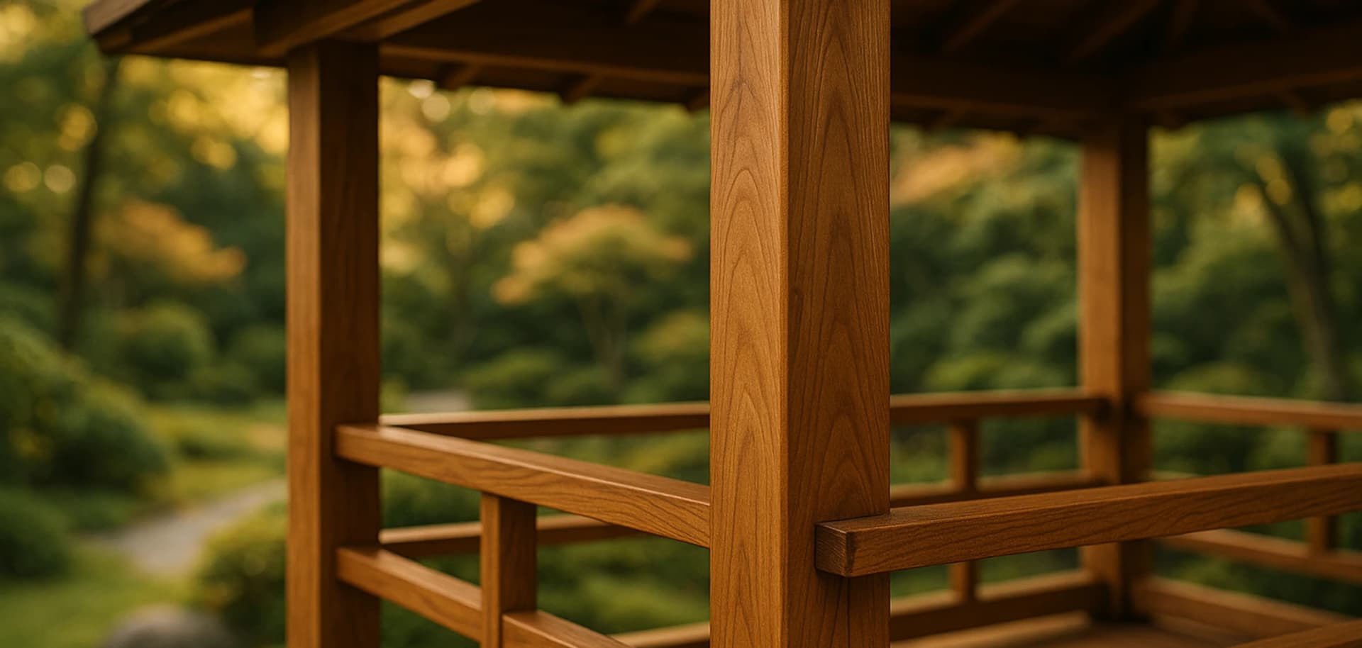 Масло для деревянной беседки: защита и декоративная отделка