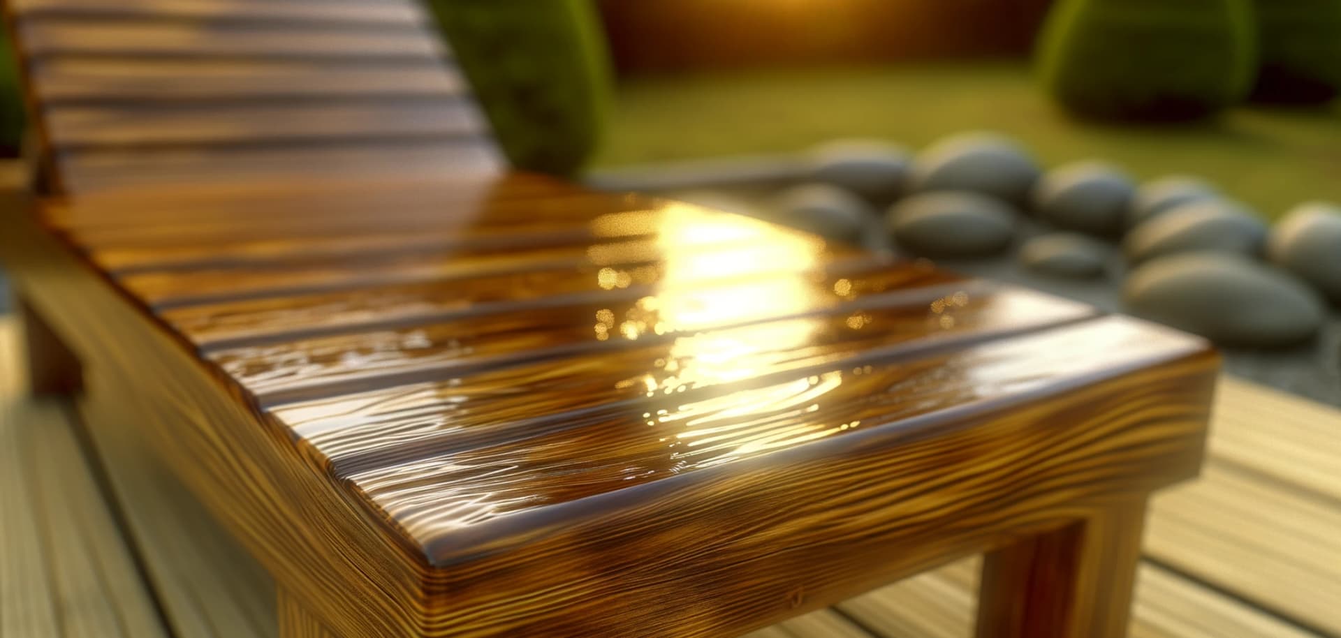 Масло для шезлонга: уход за деревянным лежаком