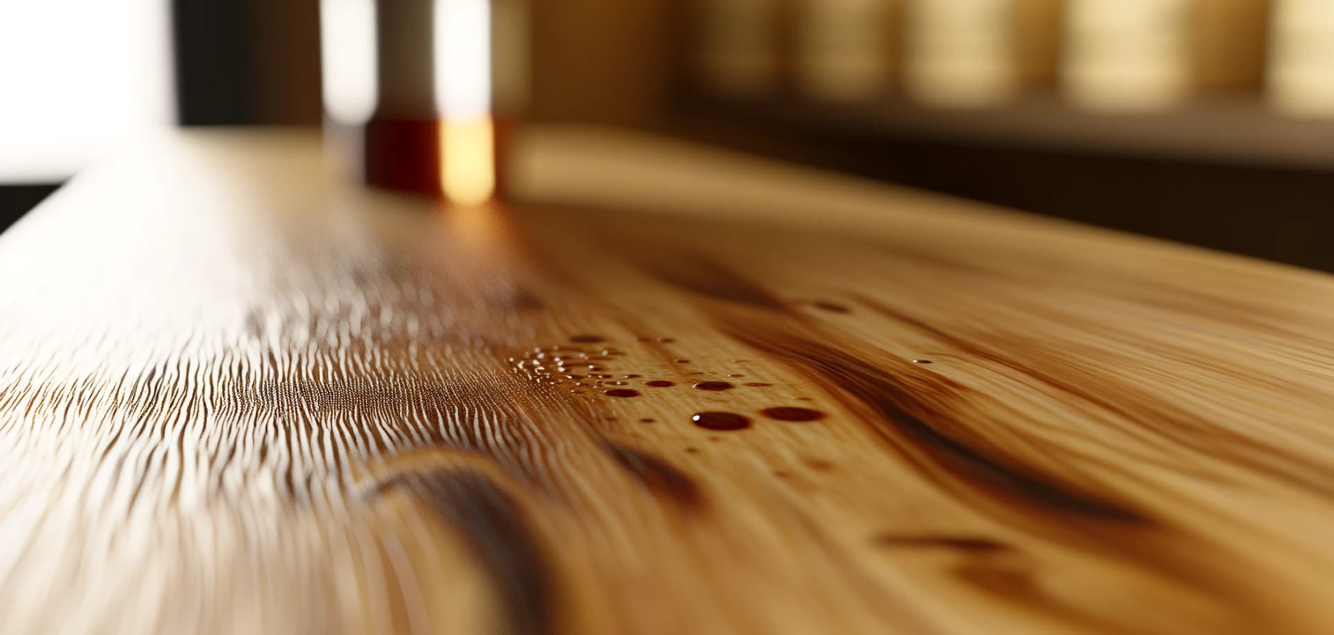 Обезжиривание дерева перед маслом