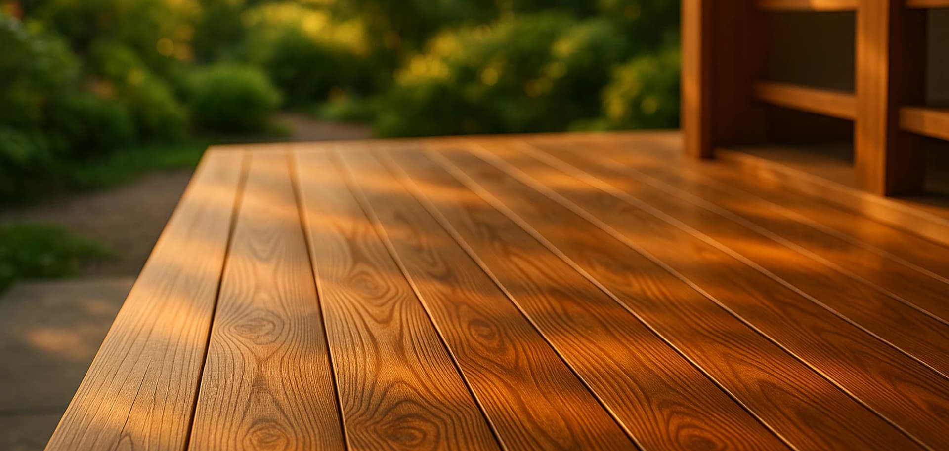 Террасное масло для дерева: защита декинга от непогоды