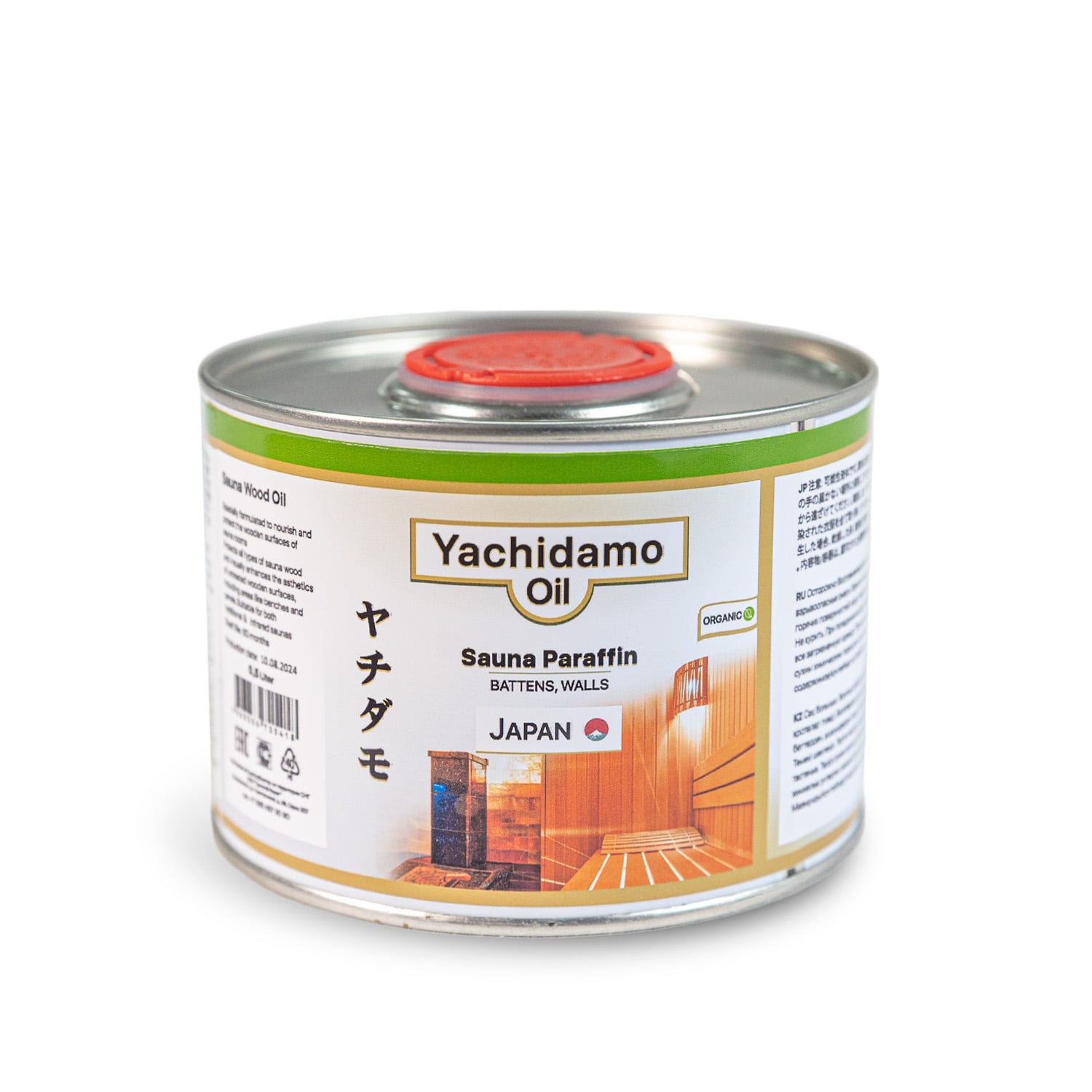 Масло для дерева Yachidamo Oil Sauna Paraffin YACHIDAMO - 0.5 л