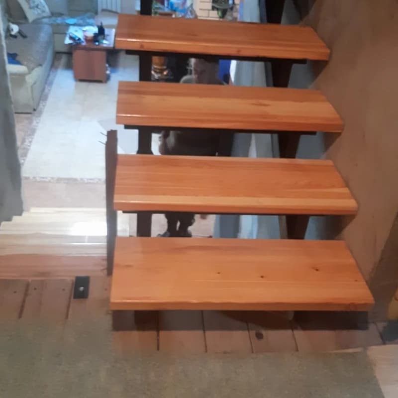 Ступени из лиственницы