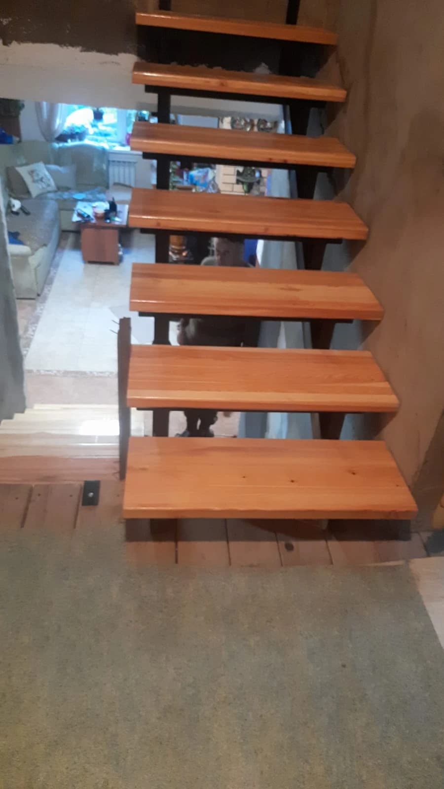 Ступени из лиственницы