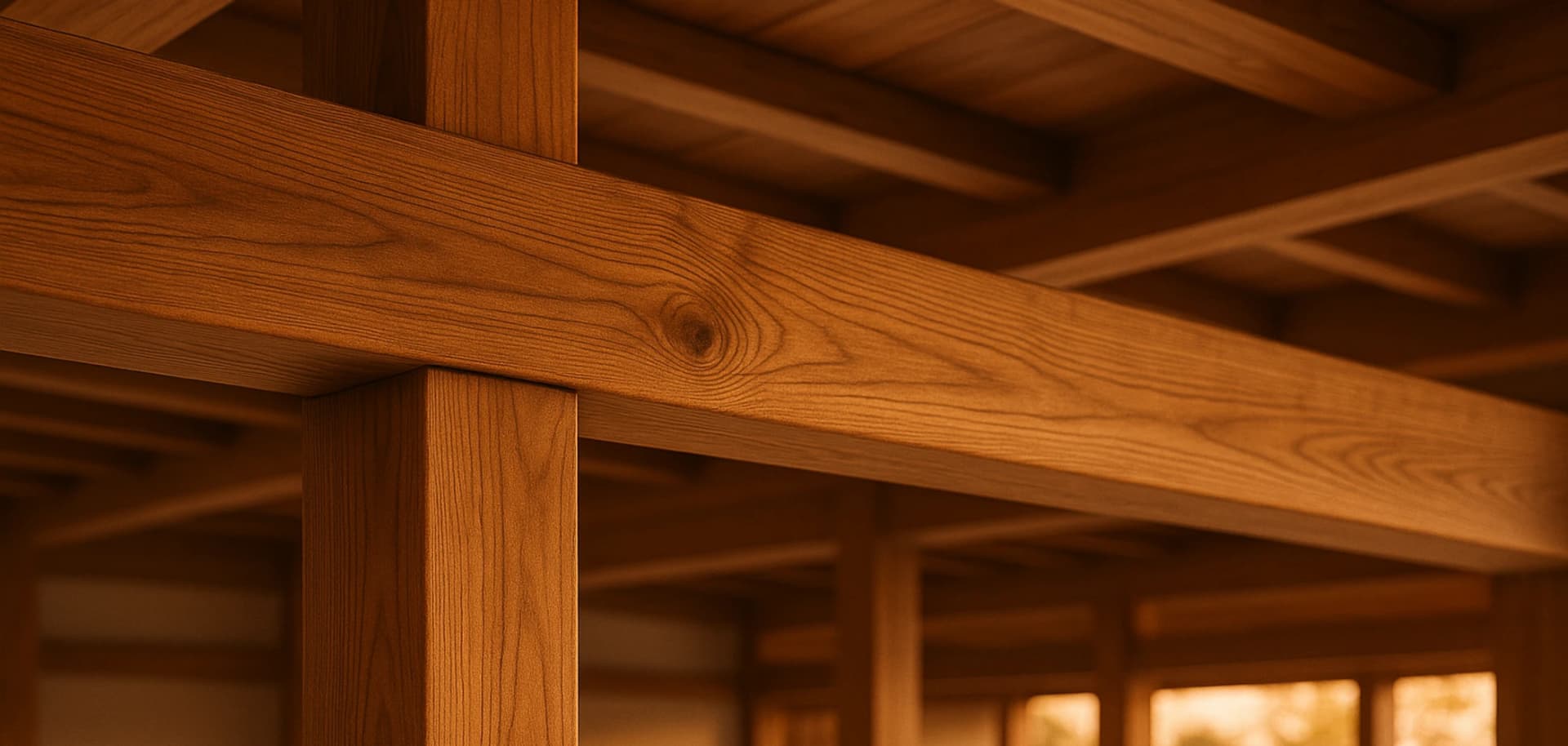 Масло для деревянных балок внутри дома