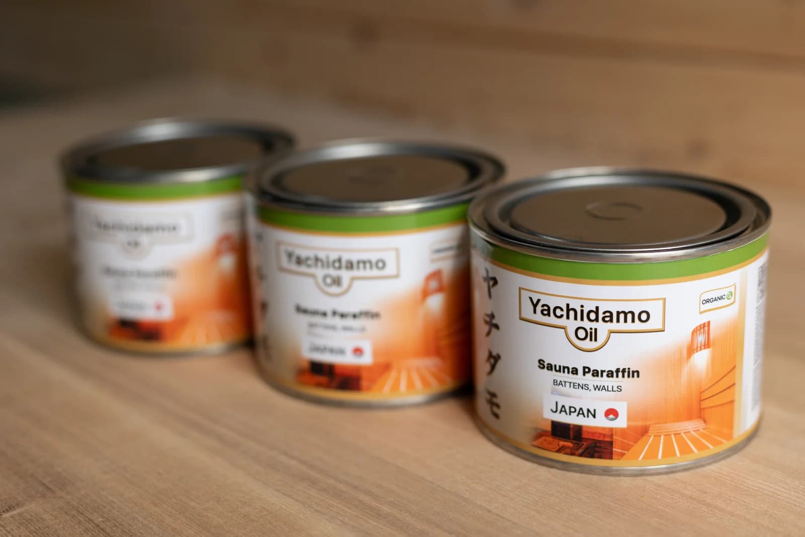 Банное масло Yachidamo Sauna Paraffin в банках 0,5 л