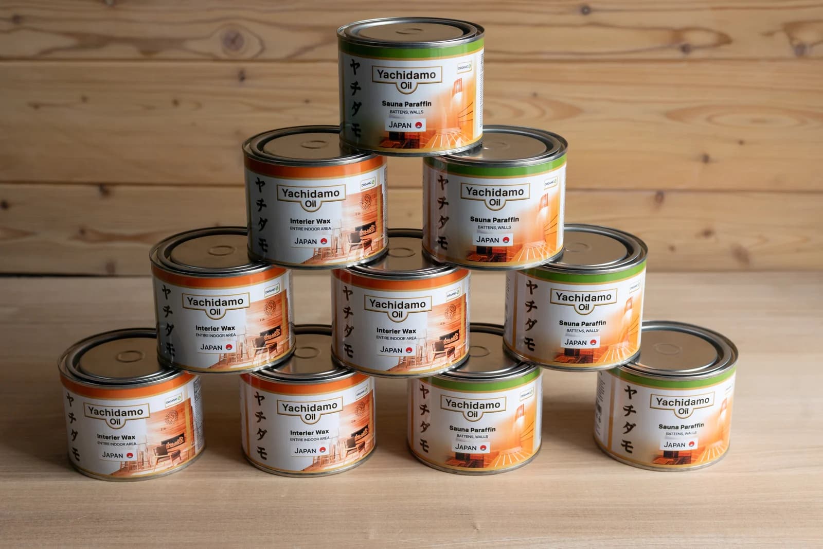 Банное масло Yachidamo Sauna Paraffin в банках 0,5 л