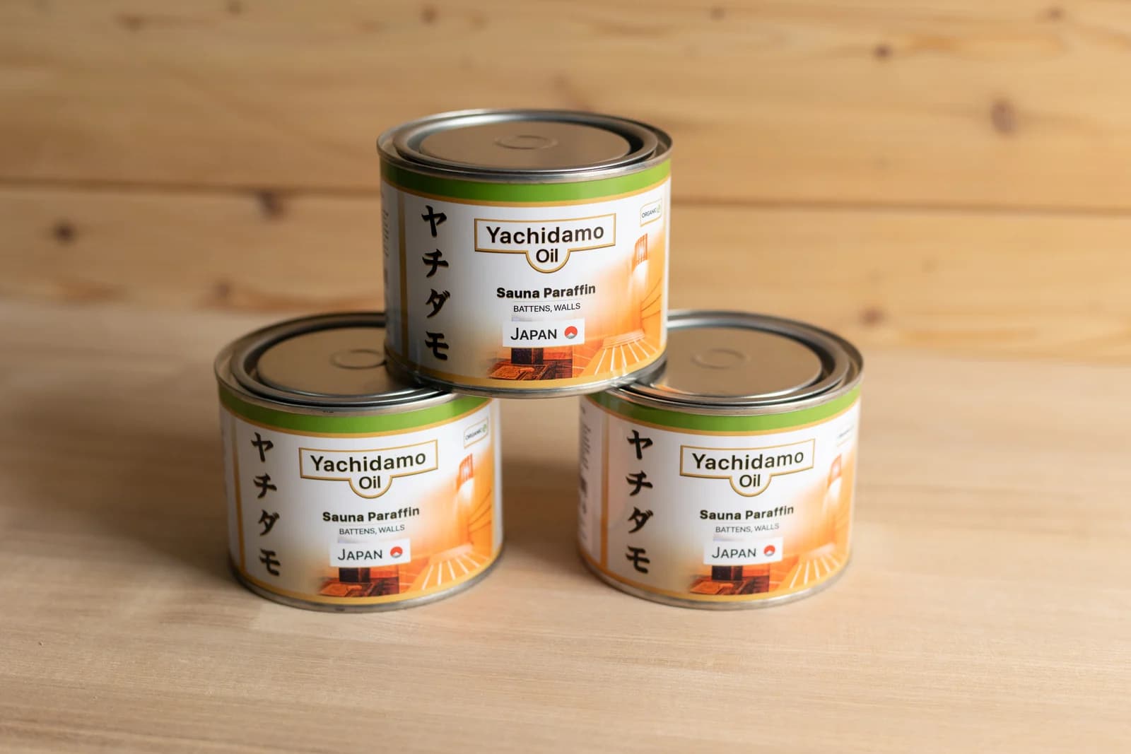 Банное масло Yachidamo Sauna Paraffin в банках 0,5 л