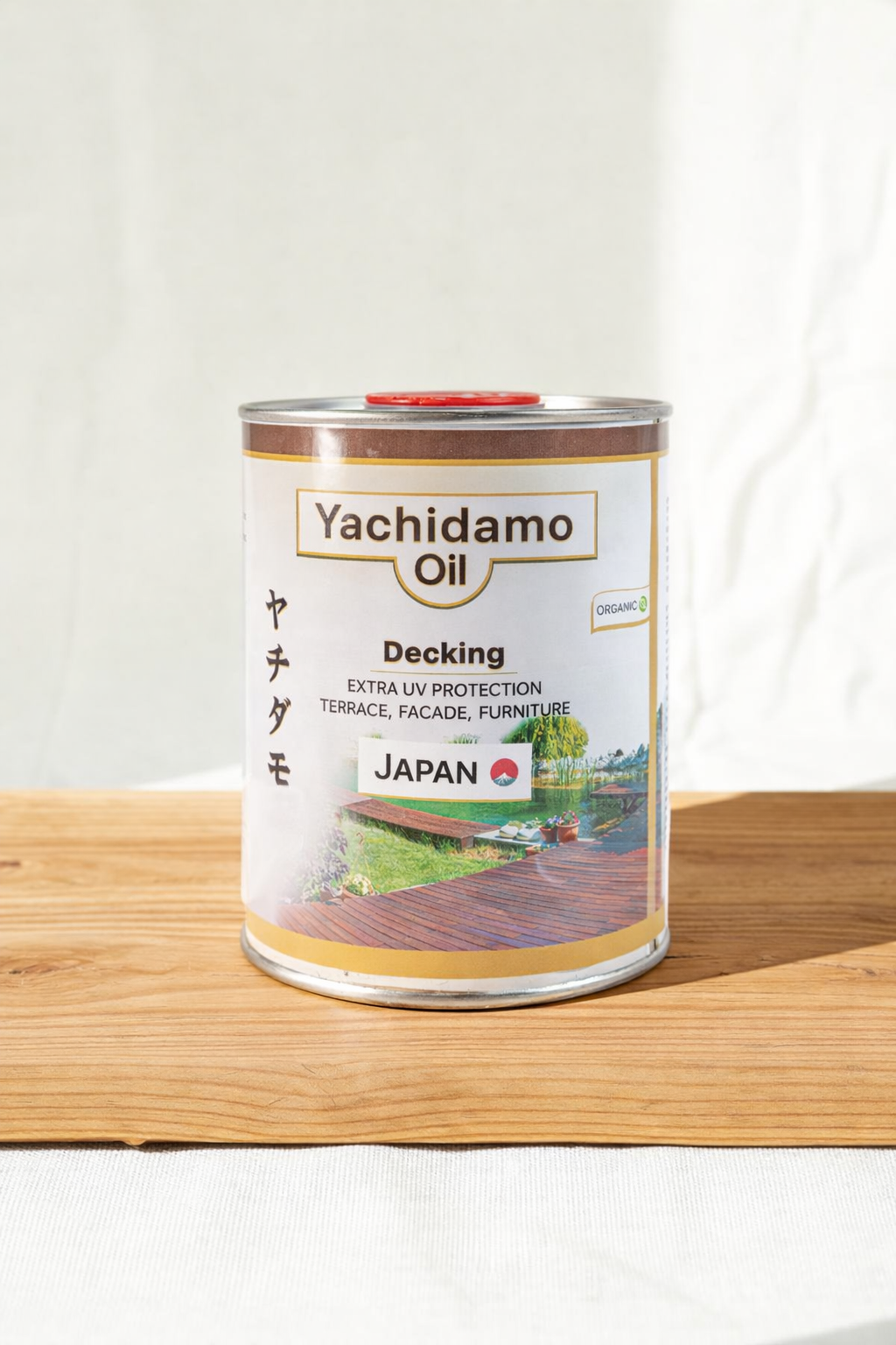 Банка масла Yachidamo Decking — натуральное террасное масло