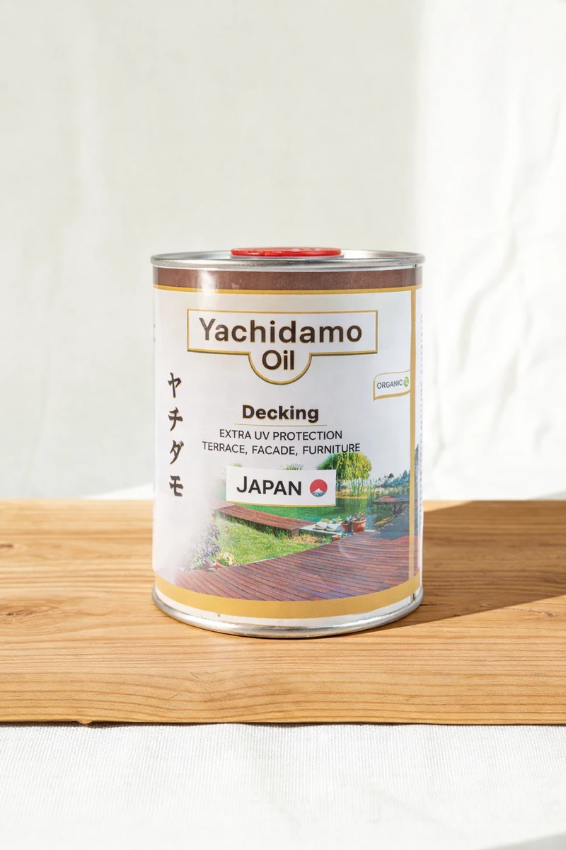 Банка масла Yachidamo Decking — натуральное террасное масло