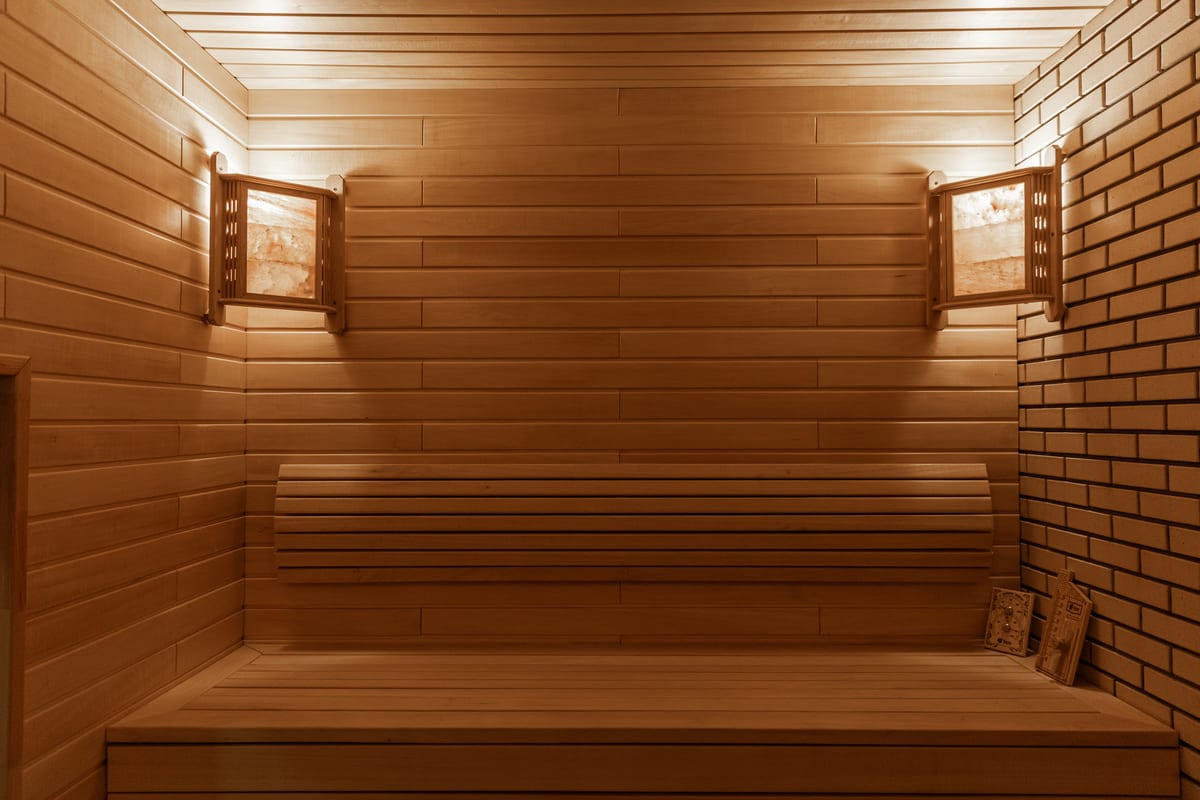 Сауна клиента 1